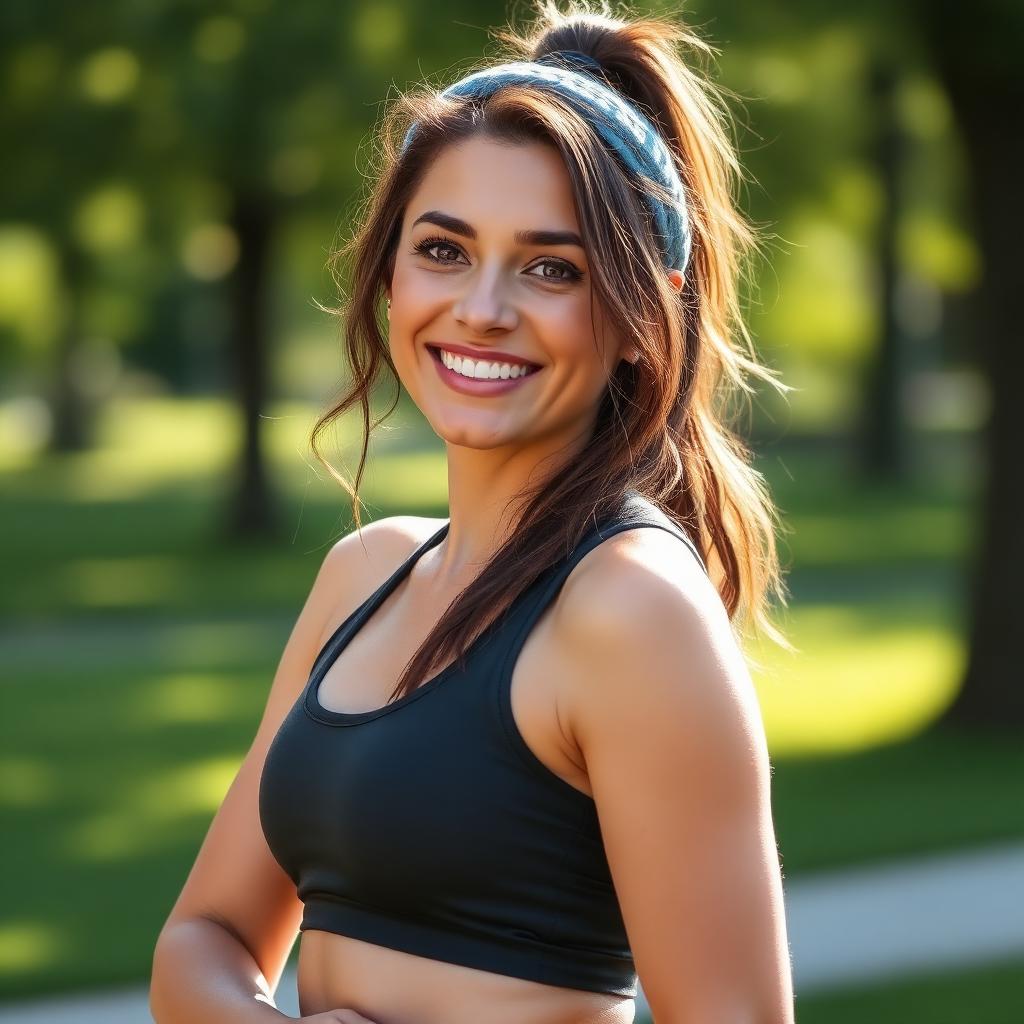 Happy woman after using Cellunax weight loss patches